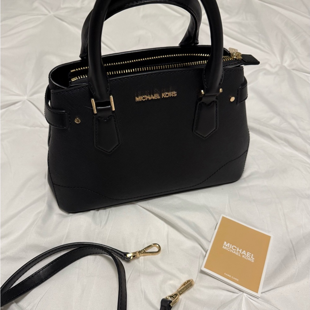 Michael Kors Black Satchel Bag